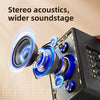 Zealot MT01M Retro Card Portable Wireless Bluetooth Speaker with Dual Microphones(Black)