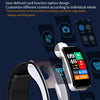 K60 1.08 inch Silicone Band Earphone Detachable Life Waterproof Smart Watch Support Bluetooth Call(Black)