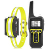 PaiPaitek PD529 Dog Training Collar - 1000m Remote, Anti Bark, Voice Control (Yellow)