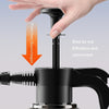 Car Washing Foam Spray Pot Home Handheld Gas Pressure Sprayer(2L+Spray Head x 2)