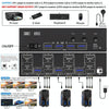 KC-KVM303DH 8K 60Hz USB3.0 DP+DP+HDMI Triple Monitors KVM Switch(EU Plug)