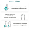 S925 Sterling Silver Elegant Green Earrings(BSE1029)