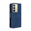 For Realme C75 4G Skin Feel Calf Texture Card Slots Leather Phone Case(Blue)
