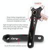 JIANKUN IXF Mountain Bike Hollow Crank Modified, Style:Left and Right Crank+Bottom Bracket(Purple)