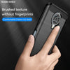 For Nokia G20 Brushed Texture Carbon Fiber TPU Phone Case(Black)