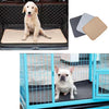 100x67cm Car Pet Injection Pad Waterproof Pad Cat Dog Sofa Waterproof Diapholic Carpet Water Absorbing Pad(Light Grey)