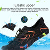 1888 Outdoor Hiking Sports and Anti-skid Wading Shoes, Size:35(Black Orange)