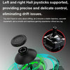 D7 BT5.0 Retractable Gamepad With Light For PC / Android / IPhone /Win7 10 11/Mac OS/Switch(White)