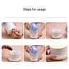 ML-824 100ML Gypsophila Flowers Aromatherapy Diffuser Air Humidifier with Colorful LED Light for Office / Home(Blue)