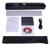 iScan02 WiFi Double Roller Mobile Document Portable Handheld Scanner with LED Display,  Support 1050DPI  / 600DPI  / 300DPI  / PDF / JPG / TF(Black)