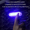 Motorcycle Electric Car Anti-Rear Collision Solar Strobe Warning Light, Specification: Red Light