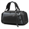 MINGLU Large-Capacity Dry And Wet Separation Gym Bag Messenger Training Bag(Grey)