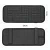 MuElastic Multi-functional Car Clip Sunvisor Car Storage Bag(Black)