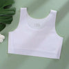 Girls Developmental Bra Big Kids Thin Vest No Trace Underwear, Size: M/75A(Shallow purple)