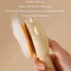 Pet Grooming Brush Green - Deshedding & Detangling for Cats & Dogs