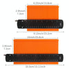 10 inch+Straight Ruler+Pencil+Screwdriver Metal Profile Regular Utensils Contour With Lock