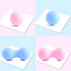 Fascia Ball Muscle Relaxation Yoga Ball Back Massage Silicone Ball, Specification: Basketball Blue Ball