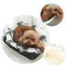 Foldable Dog & Cat Bed Mat, 70x80cm, Yellow & White