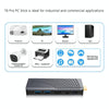 T6 Pro 6+128GB Intel Gemini Lake J4125 Mini PC With Windows 10 Operating System, Spec: AU Plug