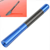 5 PCS Aluminum Alloy Carbon Brazing Antenna Car Decoration Beautiful Antenna Car Roof Antenna Modification(Blue)