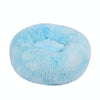 Plush Pet Bed, 50cm Light Blue, Deep Sleep, Cats & Small Dogs