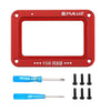 PULUZ Aluminum Alloy Flame + Tempered Glass Lens Protector for Sony RX0 / RX0 II, with Screws and Screwdrivers(Red)
