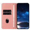 For Samsung Galaxy A05s / F14 4G Strong Magnetic Frosted Flip Leather Phone Case(Pink)