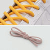 1 Pair Elastic Metal Buckle without Tying Shoelaces(Light Pink)