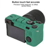 For Sony ILCE-7CM2 / A7C II / A7CR Litchi Texture Soft Silicone Protective Case(Green)