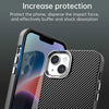 For iPhone 13 Carbon Fiber Series IMD Phone Case(Black)