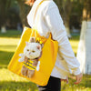 Expandable Pet Carrier Bag, Yellow Bee, Small Dog/Cat, M