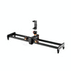 YELANGU L60E 60cm Slide Rail Track + L4 3-Wheel Video Dolly with PC142 Phone Clamp & Ballhead