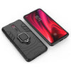 PC + TPU Shockproof Protective Case with Magnetic Ring Holder for Xiaomi 9T / 9T Pro(Black)