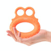 Angry Frog Shape Finger Grip Device Finger Strength Exercise Grip Ring(20LB (Green))