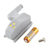 0.3W Universal Inner Hinge LED Sensor lamp Cupboard 3 LEDs Night light Auto ON/OFF Bulb(Warm White)