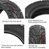 For KUGOO M4 TUOVT 80/65-6.5 10 inch Electric Skateboard Vacuum Explosion-Proof Outer Tire(Highway Tire)