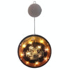 Halloween Star String Light Show Window Horror Decoration LED Battery Powered Hanging Lamp(Happy Halloween)