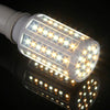 15W Section Dimmable Corn Light Bulb, E27 80 LED SMD 2835, AC 220V
