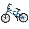 Simulation Mini Finger Alloy Mountain Bike Kids Game Toy(Blue)