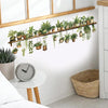 PH-QT4578 Plant Bonsai Decals Bedroom Decor Stickers Small Fresh Living Room Landscaping Decorative Wall Stickers