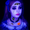 Halloween Fluorescent Children Water Transfer Sticker Cartoon Animal Tattoo Sticker(WSYG04)