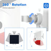 Tuya WiFi Solar PIR Motion Sensor Alarm - 120dB Siren, Wireless, Outdoor, IP65
