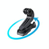 360 Degree Rotation J-Hook Buckle Mount (Black)
