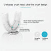 Vwhite 3 Cleaning Modes Silicone Electric Automatic Beauty Tooth Instrument(White)
