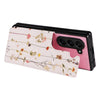 For Samsung Galaxy Z Fold5 Printed Double Buckle RFID Anti-theft Phone Case(Dried Flower World)