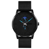 Skmei 9208 Men Quartz Watch Casual Simple Business Sports Watch for Men(Blue)