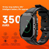 LEMFO C26 1.96 inch Sport Smart Watch, Support Bluetooth Call / Message Notification / Heart Rate / Blood Pressure Health Monitor(Orange)