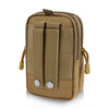 HAWEEL Hiking Belt Waist Bag Outdoor Sport Motorcycle Bag 7.0 inch Phone Pouch (Khaki)