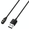 For Shokz OpenSwim Pro S710 Earphone Magnetic Charging Cable with Data Function, Length: 1m(Black)