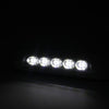 DC 12V 2.6W 6000K IP67 Marine RV Waterproof LED Stair Deck Dome Light Ceiling  Lamp, White Shell and Rubber Base